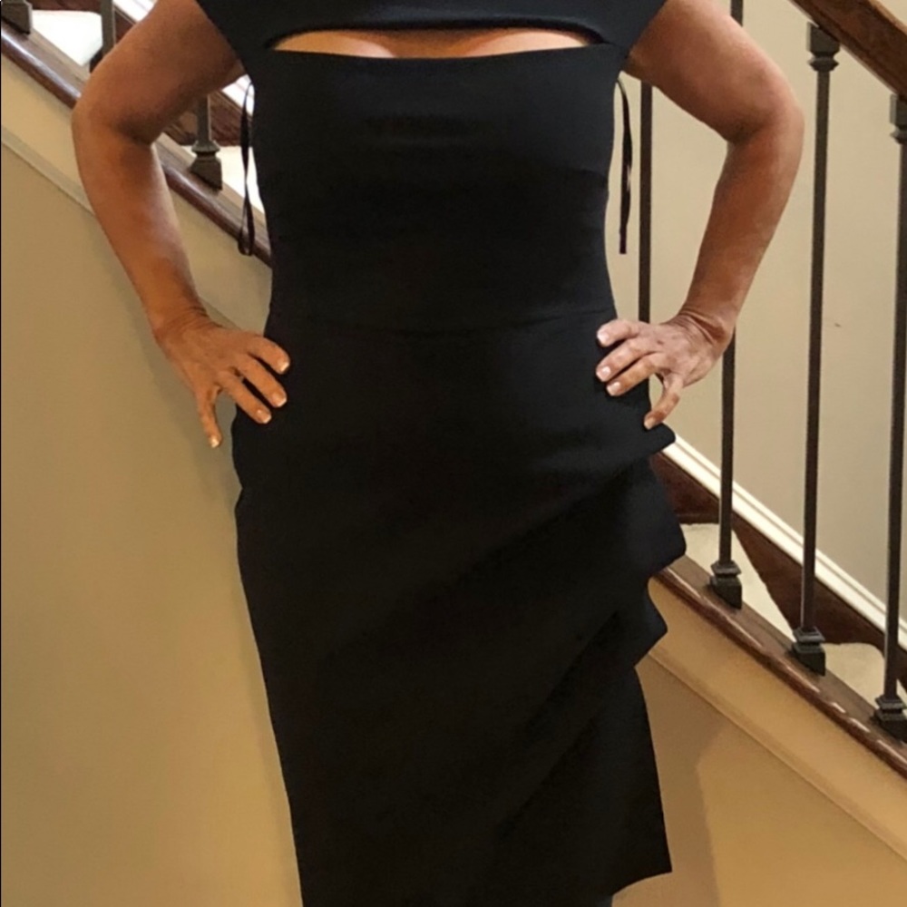 Chiapas Boni little black dress made in Italy.